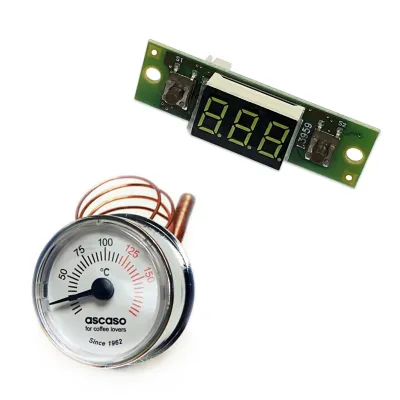 Termometrai, ekranai