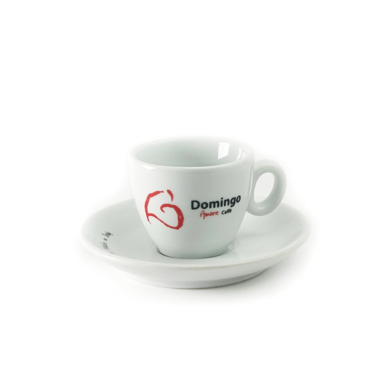 Porcelianinis espresso puodelis „Domingo Amore Caffè“