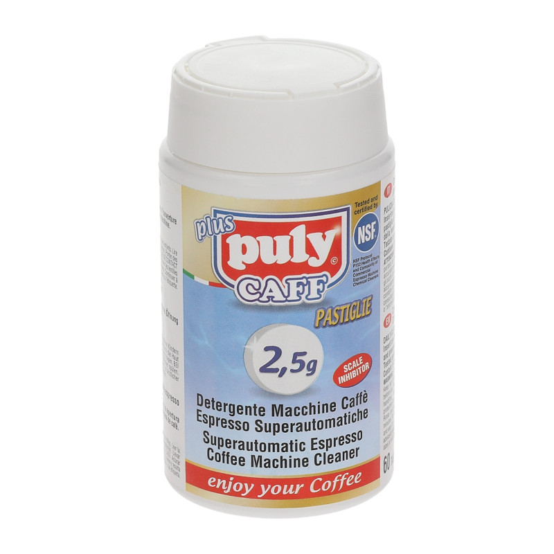 Детергент для очистки кофемашин „Puly Caff Plus Pastiglie“, 60*2,5 г
