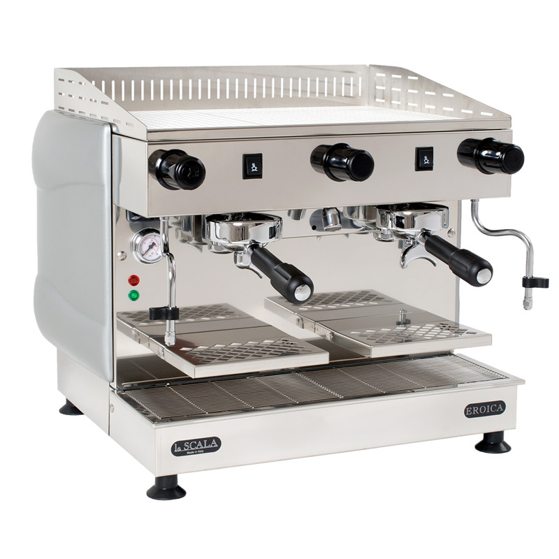 Espresso kavos aparatas su paaukštinta grupe „La Scala“ Eroica S2H