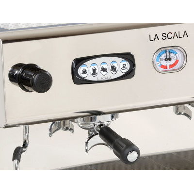 Programuojamas 2-jų grupių kavos aparatas "La Scala" Norma A2 GAS (dujinis + elektrinis kaitinimas)