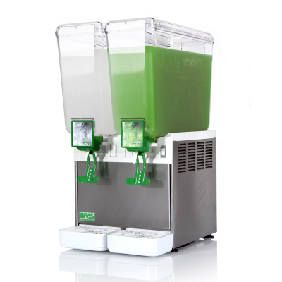 Juice cooler „Bras“ Maestrale Jolly Inox 2x8 L