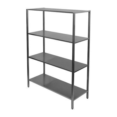 Stainless steel shelving systems