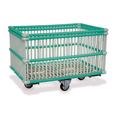 Polypropylene linen trolley "Metalcarrelli" 15504