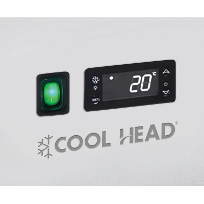 Šaldomas salotų stalas-saladetė „Coolhead“ CR 90A