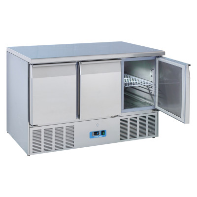 3 doors refrigerated saladette with stainless steel top "Coolhead" CRX 93A