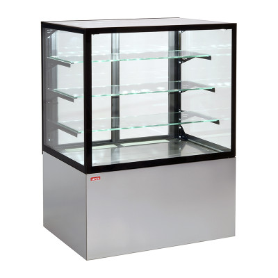 Холодильная витрина "Unis Cool" CUBE 1000 RAL 9006/B