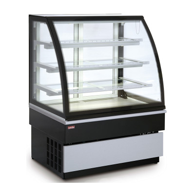 Refrigerated display case / pastry "Unis Cool" Georgia III 1000 chocolate