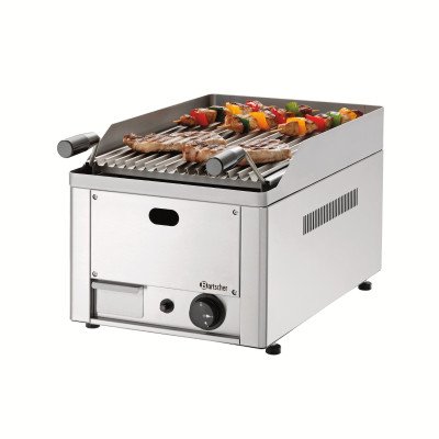 Gas lava rock grill „Bartscher“ 40, W330, TU