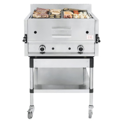 Gas lava rock grill CB I-80/P (14100340)