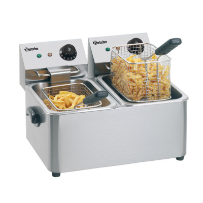 Electric deep fat fryer "Bartscher" SNACK II (2x4 L)