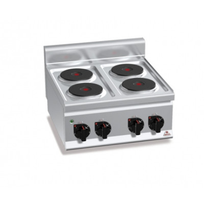 4 round plate electric stove "Bertos" 600 Classic Plus E6P4B