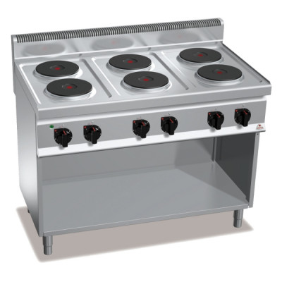 6 round plate electric stove "Bertos" HIGH POWER E7P6M