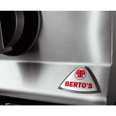 4 round plate electric stove with a convection oven "Bertos" HIGH POWER E7P4+FE1