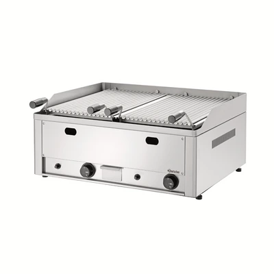 Gas lava rock grill „Bartscher“ 70, W660, TU