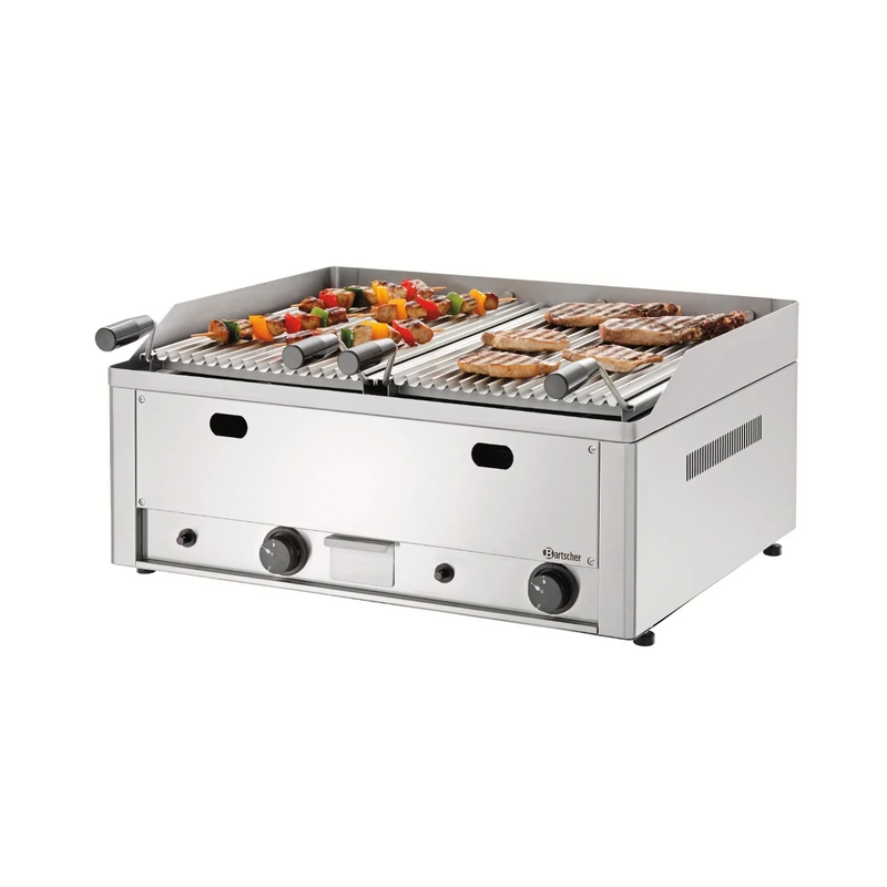 Gas lava rock grill „Bartscher“ 70, W660, TU