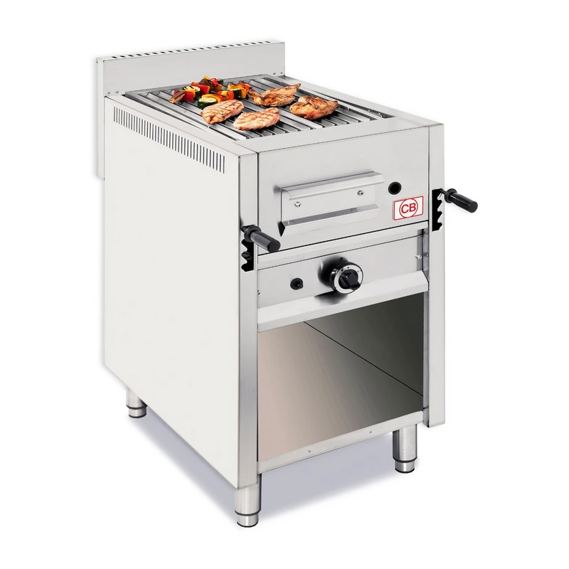 Freestanding gas lava rock grill „CB“ I-47 MOB Freestanding gas lava rock grill „CB“ I-47 MOB