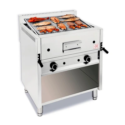 Freestanding gas lava rock grill „CB“ I-80 MOB/P Freestanding gas lava rock grill „CB“ I-80 MOB/P