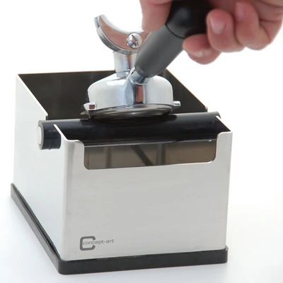 Контейнер для кофейной гущи из нержавеющей стали „Concept-art & JoeFrex“ Metal M KMM, 2,5 л Контейнер для кофейной гущи из нержавеющей стали „Concept-art & JoeFrex“ Metal M KMM, 2,5 л