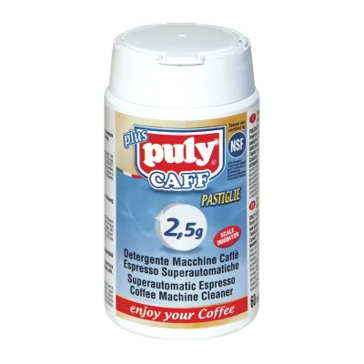 Superautomatinių kavos aparatų valymo tabletės „Puly Caff Plus®“ Pastiglie, 60 × 2,5 g