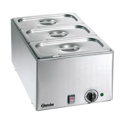 Food warmer / Bain Marie "Bartscher" 3 x GN1/3