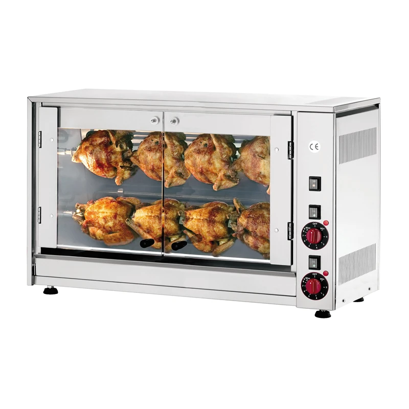 Electric chicken rotisserie CB E-8P-S2 Electric chicken rotisserie CB E-8P-S2