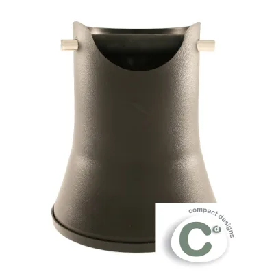 Контейнер для кофейной гущи "Compact Designs" 175 мм (черный)