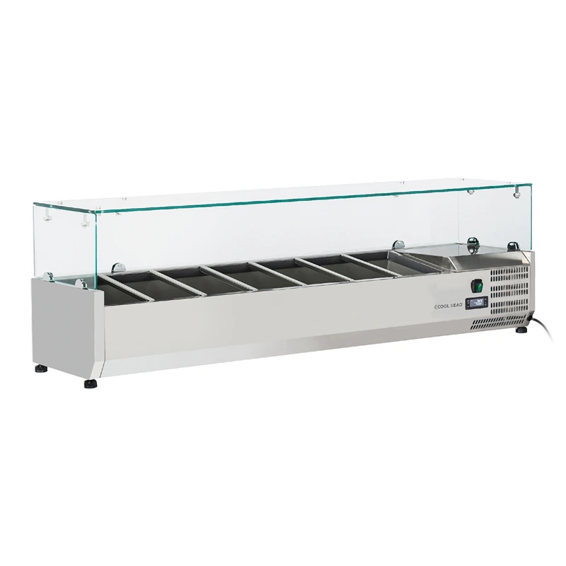 Refrigerated topping unit "Coolhead" VRX 15/33 (7*GN1/4) Refrigerated topping unit "Coolhead" VRX 15/33 (7*GN1/4)