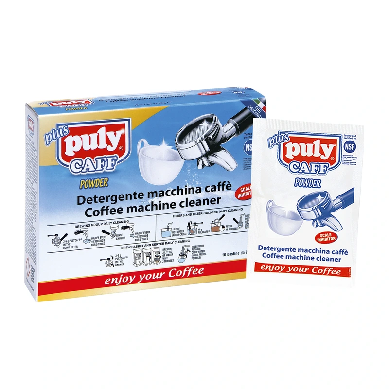 Kavos aparatų valiklis „Puly Caff Plus®“ Powder, 10 × 20 g