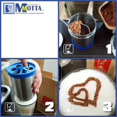 Шейкер для какао, корицы "Metallurgica Motta" mod. 30