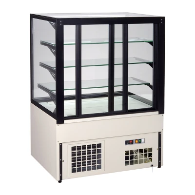 Холодильная витрина "Unis Cool" CUBE 1000 RAL 9006/B Холодильная витрина "Unis Cool" CUBE 1000 RAL 9006/B