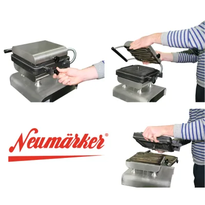 Vaflių kepimo sistema „Neumärker“ (Baking System I) 12-40701DT (su keičiamomis kepimo formomis)