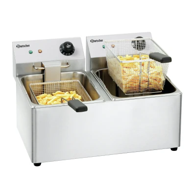 Electric double deep fat fryer „Bartscher“ SNACK IV (2x8 L)