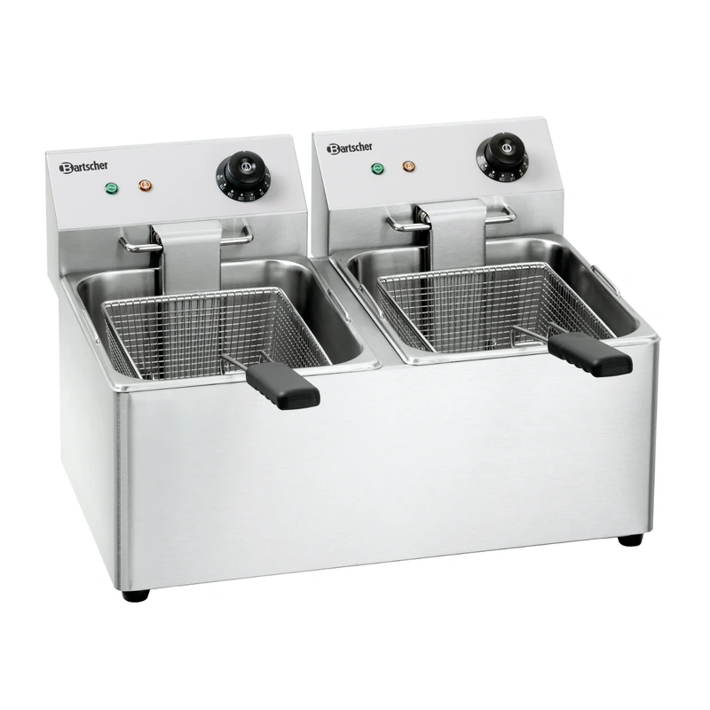 Elektrinė dviguba gruzdintuvė „Bartscher“ SNACK IV (2x8 L) Elektrinė dviguba gruzdintuvė „Bartscher“ SNACK IV (2x8 L)