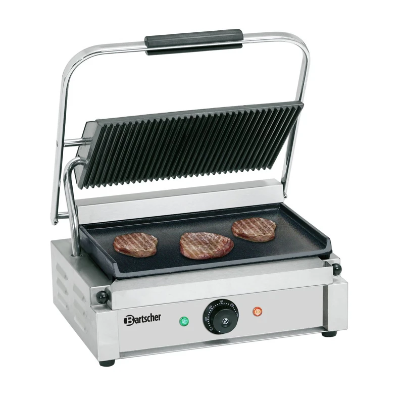 Contact grill „Bartscher“ Panini A150676 (grooved & plain)