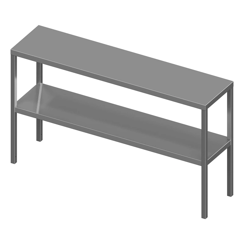 Dviguba lentyna su dengtu šonu pastatoma ant darbo stalo, 150x30x75 cm Dviguba lentyna su dengtu šonu pastatoma ant darbo stalo, 150x30x75 cm