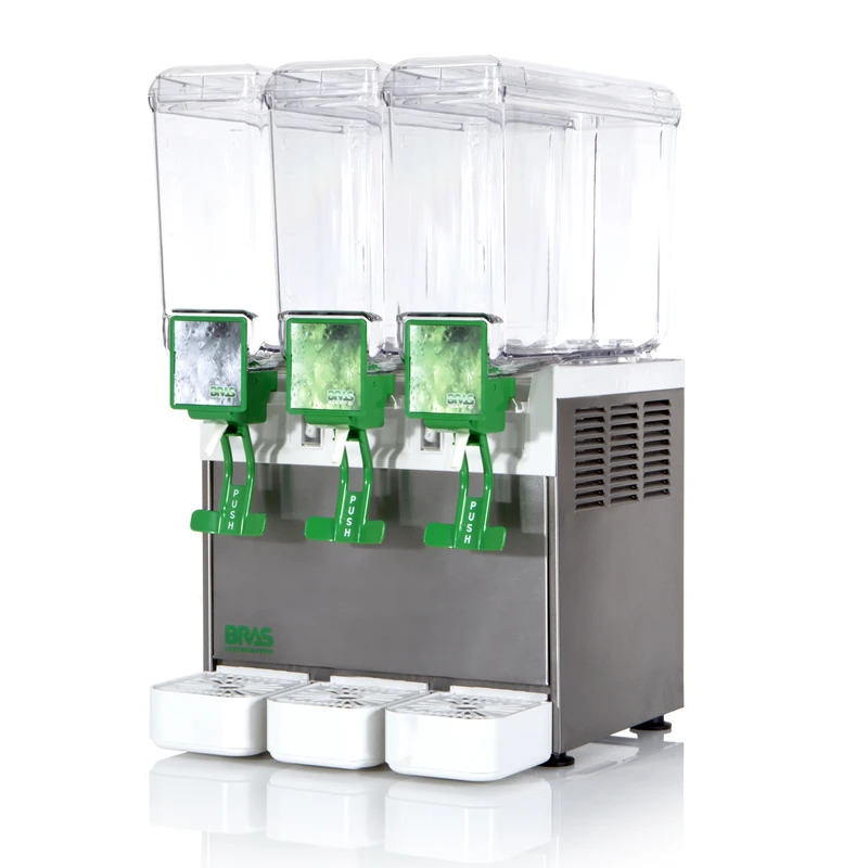 Juice cooler „Bras“ Maestrale Jolly Inox 3x8 L (208-220V 60Hz)