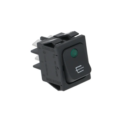 Dvipolis jungiklis juodas 16A 250V