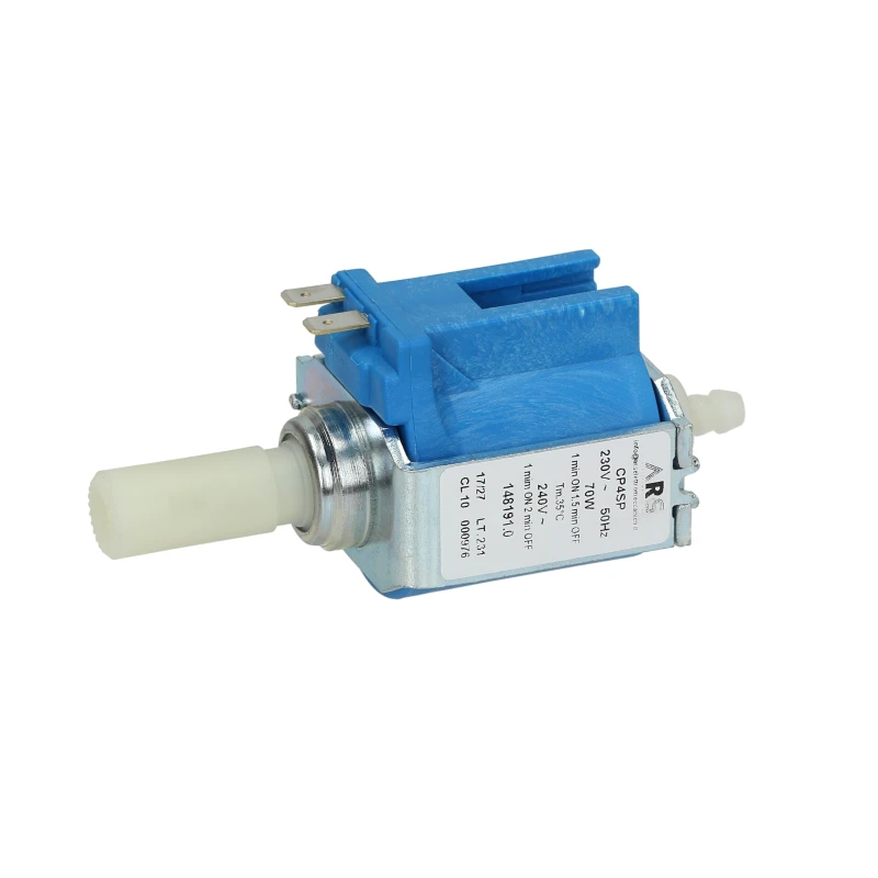 High performance water pump for domestic and professional coffee machines „A.R.S. Invensys“ CP4SP, 70 W High performance water pump for domestic and professional coffee machines „A.R.S. Invensys“ CP4SP, 70 W