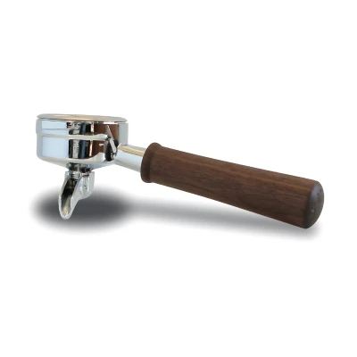 Portafilter with wooden handle „Ascaso“ PM.528 Portafilter with wooden handle „Ascaso“ PM.528