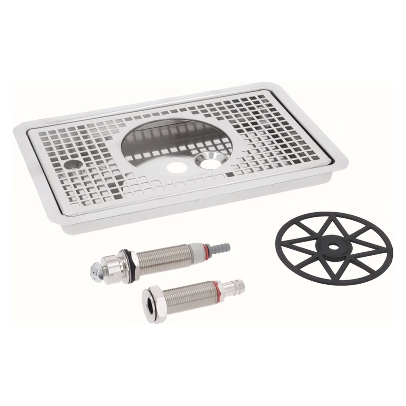 Built-in pitcher and glass rinser „Celli“ 300 × 180 × 30 mm Built-in pitcher and glass rinser „Celli“ 300 × 180 × 30 mm