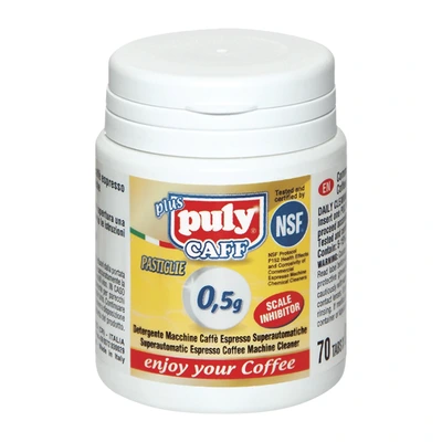 Таблетки для чистки суперавтоматических кофемашин „Puly Caff Plus®“ Pastiglie, 70 × 0,5 г Таблетки для чистки суперавтоматических кофемашин „Puly Caff Plus®“ Pastiglie, 70 × 0,5 г