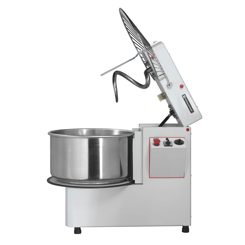 Pizza dough spiral mixer with tilting head and removable bowl „Pizza Group“ IR33 Pizza dough spiral mixer with tilting head and removable bowl „Pizza Group“ IR33