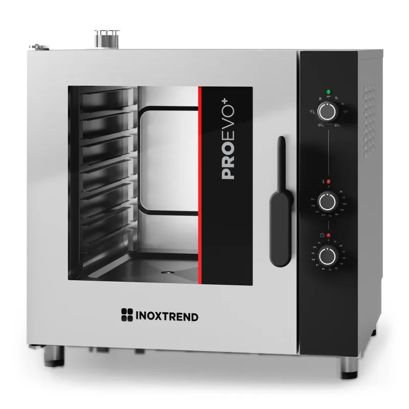 Electric combi oven „Inoxtrend“ ProEvo Plus PPDA 107E with manual controls (7 × GN 1/1) Electric combi oven „Inoxtrend“ ProEvo Plus PPDA 107E with manual controls (7 × GN 1/1)