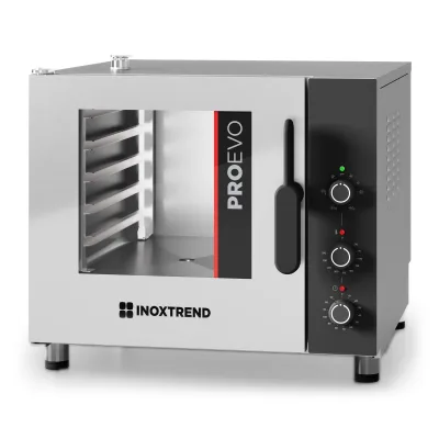 Electric combi oven „Inoxtrend“ ProEvo PEDA 105E with manual controls (5 × GN 1/1)