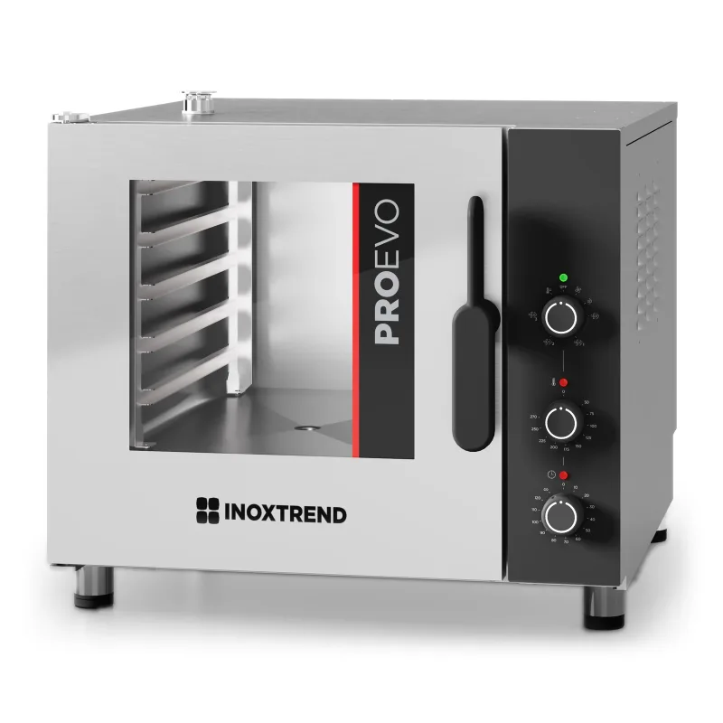 Electric combi oven „Inoxtrend“ ProEvo PEDA 105E with manual controls (5 × GN 1/1) Electric combi oven „Inoxtrend“ ProEvo PEDA 105E with manual controls (5 × GN 1/1)
