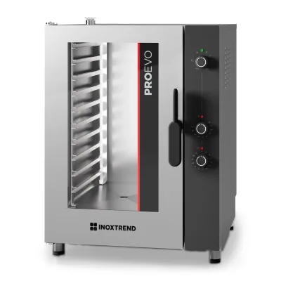 Electric combi oven „Inoxtrend“ ProEvo PEDA 110E with manual controls (10 × GN 1/1)