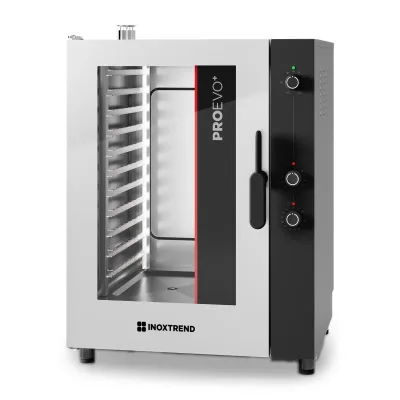 Electric combi oven „Inoxtrend“ ProEvo Plus PPDA 111E with manual controls (11 × GN 1/1)