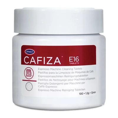 Espresso machine cleaning tablets „Urnex“ Cafiza® E16, 100 × 1.2 g Espresso machine cleaning tablets „Urnex“ Cafiza® E16, 100 × 1.2 g