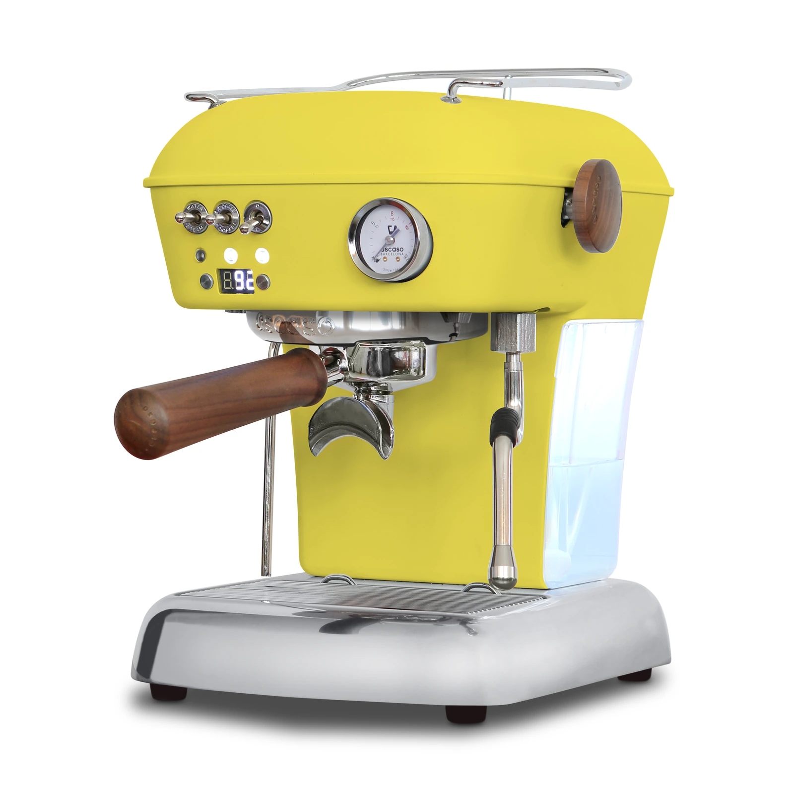 Yellow „Ascaso“ Dream PID from the front and side